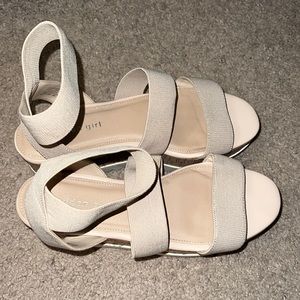 Tan Platform Sandals